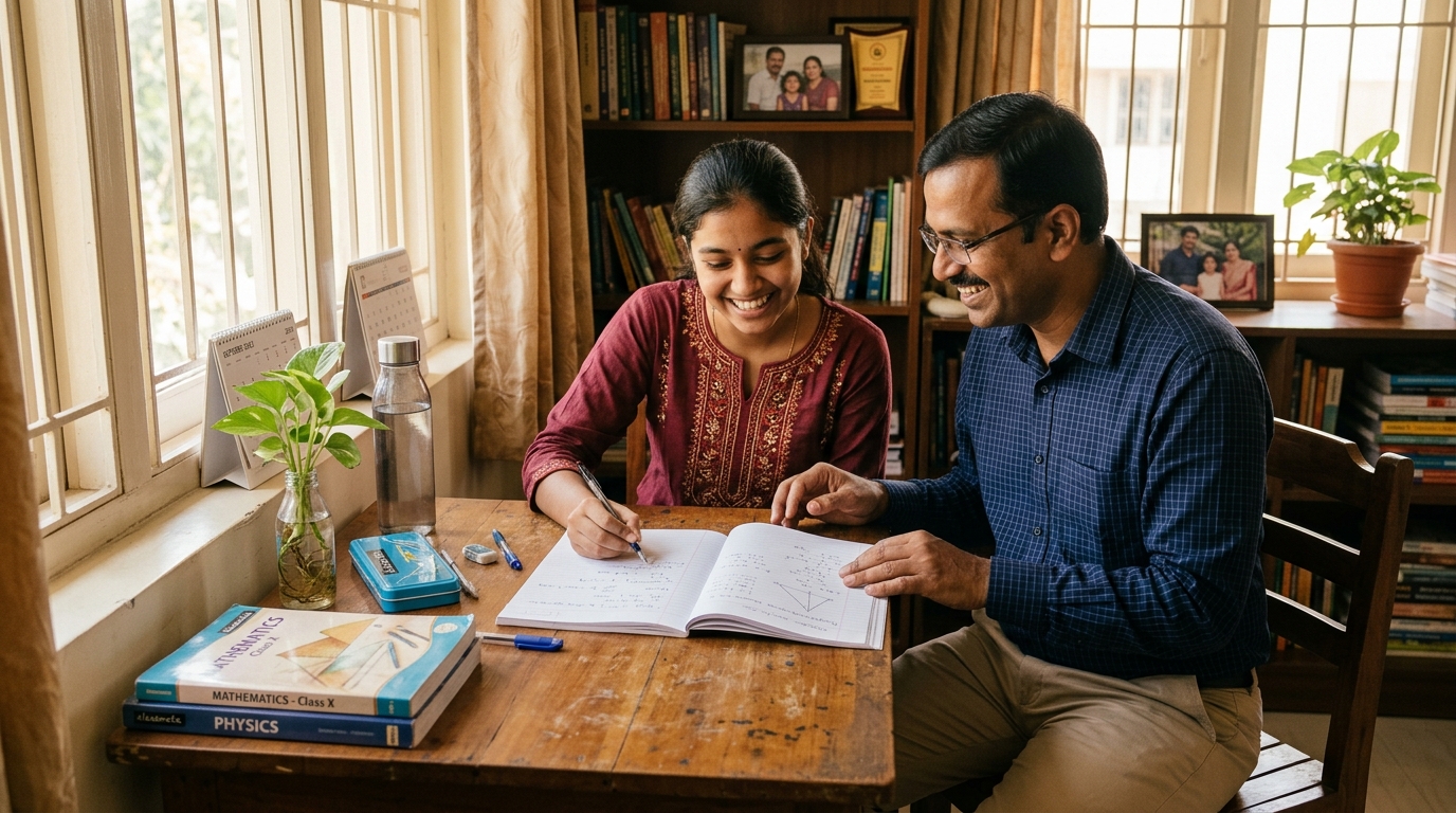Hafeez Home Tutor providing 1-on-1 Math and Physics mentorship in Bangalore